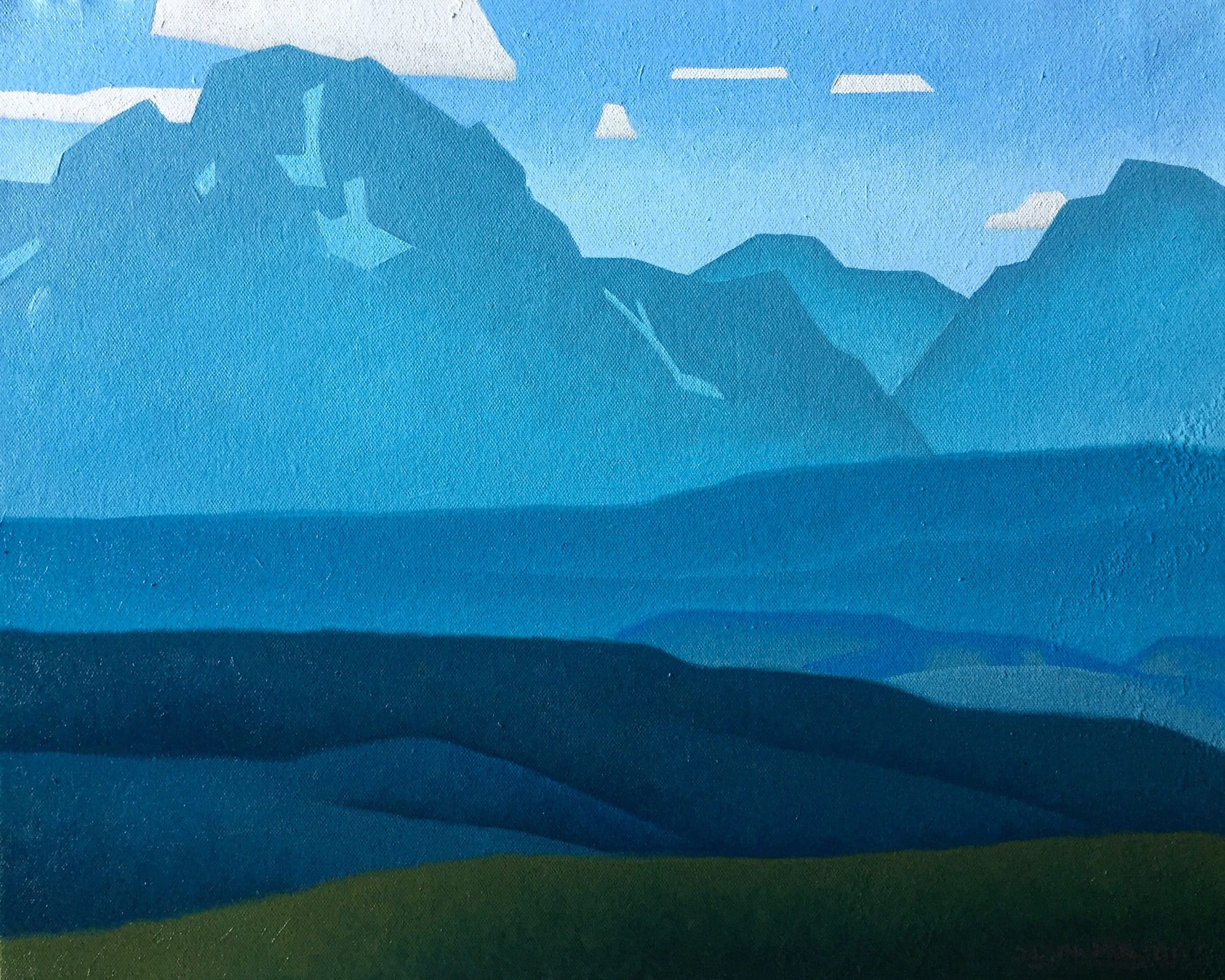 Mt. Moran from Togwotee Pass